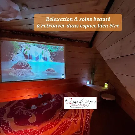 Hébergement de vacances A 2 Pas Des Vignes, Hebergements Et Spa, à Du Pape, Maison Numéro 12 Châteauneuf-du-Pape