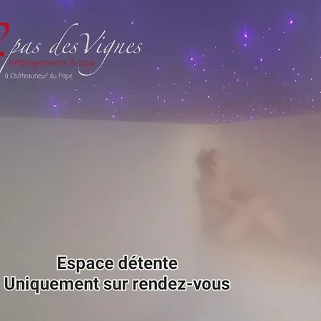 A 2 Pas Des Vignes, Hebergements Et Spa, à Du Pape, Maison Numéro 12 Hébergement de vacances Châteauneuf-du-Pape