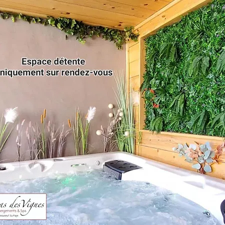 Hébergement de vacances A 2 Pas Des Vignes, Hebergements Et Spa, à Du Pape, Maison Numéro 12 Châteauneuf-du-Pape